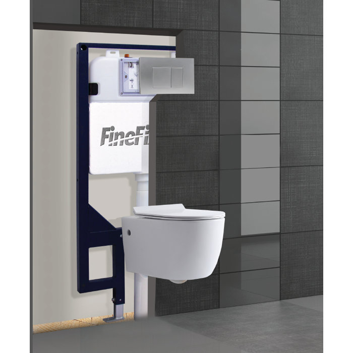 Fine Fixtures Nebula Concealed 1.6 GPF Toilet Tank & Reviews Wayfair